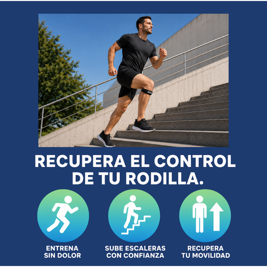 MOVEXA KINETIC™  Rodillera de Soporte Activo